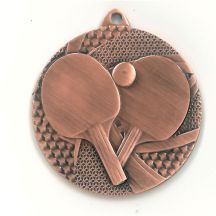 Bronze medal - table tennis - steel medal