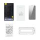 8. Baseus Privacy Tempered Glass for iPhone 14 Pro Full Screen 0.4mm Privacy Filter Anti Spy + Mounting Kit