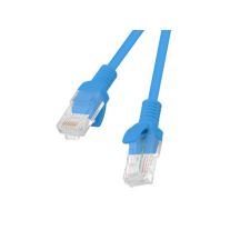 PATCHCORD CAT.5E UTP 0.5M BLUE FLUKE PASSED LANBERG 10-PACK
