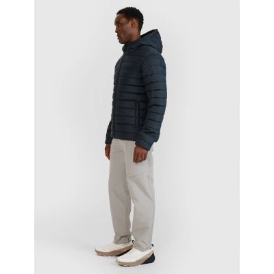 3. Men's down jacket with synthetic filling 4F 4FWSS25TDJAM539-20S