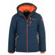 Trollkids Kids Hemsedal Snow Jacket XT mystic blue/orange abrasion-resistant blue (513-142)