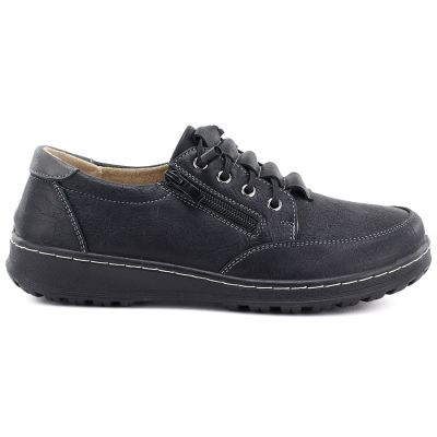 2. Women's comfortable black shoes Vinceza 87724