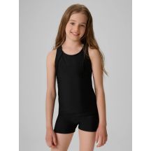 Girls' one-piece swimsuit 4F 4FJRSS26USWSF148-20S