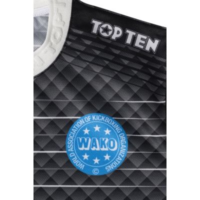 19. TOP TEN "WAKO" light contact shirt (WAKO APPROVED)