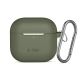 7. Tech-Protect Silicone Hook Case for AirPods 4 - Green
