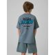 2. Boy's cotton T-shirt 4F 4FJRSS26TTSHM4175-46S