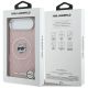 8. Karl Lagerfeld IML Choupette Head Logo MagSafe Case for iPhone 17 Air - Pink