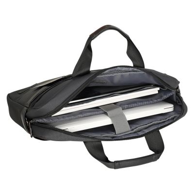 6. Wozinsky WET-15 15.6" Laptop Bag with Handle and Adjustable Shoulder Strap - Black