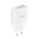2. Dudao A5HEU 3xUSB-A 1xUSB-C PD 20W QC3.0 18W+ 2x12W wall charger - white