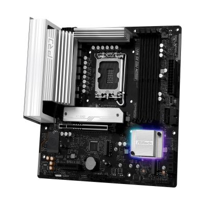 3. ASRock B860M Pro RS WiFi Motherboard