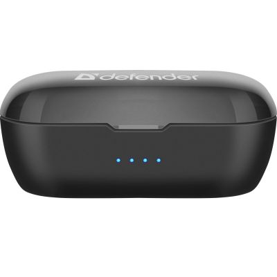 5. DEFENDER WIRELESS HEADPHONES WITH MICROPHONE "TWS" TWINS 638 BLACK 63638