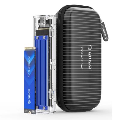 4. Orico TCM2-C3 M.2 NVME to USB-C 10Gb/s Disk Drive - Blue