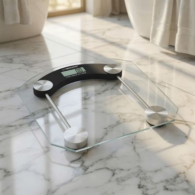7. Esperanza Pilates EBS008K Bathroom Scale (transparent)