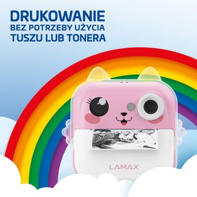 2. LAMAX InstaKid2 Plus Children's Camera, Pink