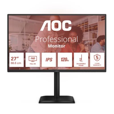 2. AOC Monitor 68.6cm (27") 27E4U 16:09 VGA+HDMI+DP+USB IPS