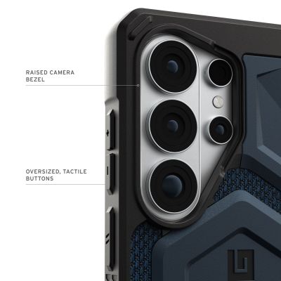 4. Urban Armor Gear Monarch Pro Kevlar Cell Phone Case 17.5 cm (6.9") Dark Blue