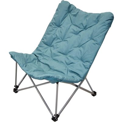 5. REDCLIFFS HIGH DELUXE CAMPING CHAIR WITH CUSHION BLUE