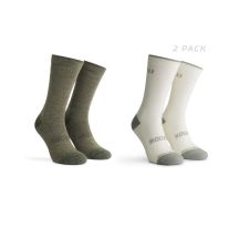 Rogelli WOOL socks 2-pack military/sand 44-47