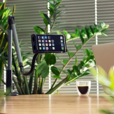 13. Wozinsky Long Flexible Phone and Tablet Holder Black (WTHBK5)