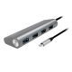 6. LogiLink UA0309 USB 3.2 Gen 1 (3.1 Gen 1) Type-C Hubs and Concentrators 5000 Mbit/s Gray