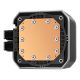 9. DeepCool MYSTIQUE 360 ARGB Processor All-in-one Liquid Cooler 12 cm Black 1 pc.