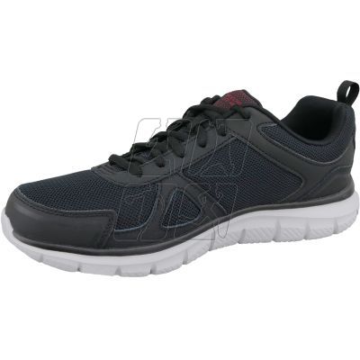 2. Skechers Track-Scloric M 52631-BKRD shoes