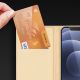 18. Dux Ducis Skin Pro Bookcase type case for iPhone 13 mini golden