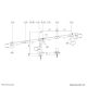 16. Desk mount for 3 monitors 10-27" NEOMOUNTS DS60-600BL3