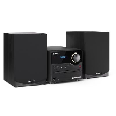 Sharp XL-B517D(BK) Micro Hi-Fi System, CD/FM/USB/Bluetooth v5.0, Aux-in, 45W, Black Sharp | Micro Hi-Fi System | XL-B517D(BK) | USB socket | Aux-in | Bluetooth connectivity | CD player | Black | FM radio | Wireless connection