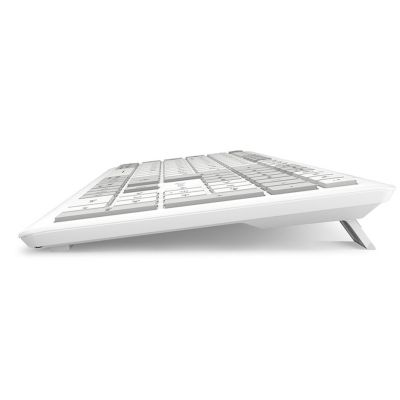 4. Sharkoon OfficePal K30W wh keyboard Home/Office USB QWERTZ German White