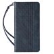 4. Magnet Strap Case for iPhone 12 Pro Max Pouch Wallet + Mini Lanyard Pendant Blue