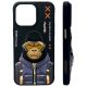 2. Nimmy Cool&Cute 2.0 Monkey Case for iPhone 15 Pro - Black