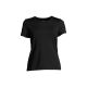 7. CASALL Essential Mesh Detail Tee Black