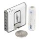 2. Mikrotik mAP lite router in white with PoE support