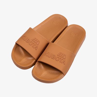 4. Basic plain camel pool flip-flops KUBKBB-SS24-03-21
