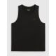 4. Regular sleeveless shirt for men, smooth, 4F 4FRSS26TSLEM367-20S