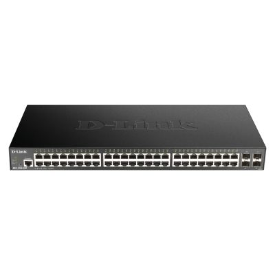 D-Link DGS 1250-52X - Switch - Intelligent - 48 x+ 4 10 Gigabit SFP+ - Switch - Fiber Optic