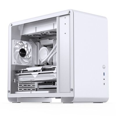 17. Jonsbo U4 Mini TG case white