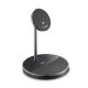 2. Hama 00201738 Mobile Charger Headphones, Smartphone Black USB Wireless Charging Fast Charging Internal