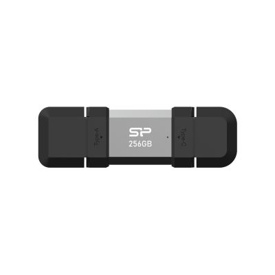 Silicon Power C51 256GB USB-A USB-CSilver