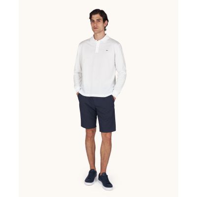 5. Men's cotton polo shirt Paul&Shark white 99311003-10 - classic, elegant