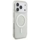 4. Guess IML Glitter Pearl Strap MagSafe Case for iPhone 17 Pro - Transparent