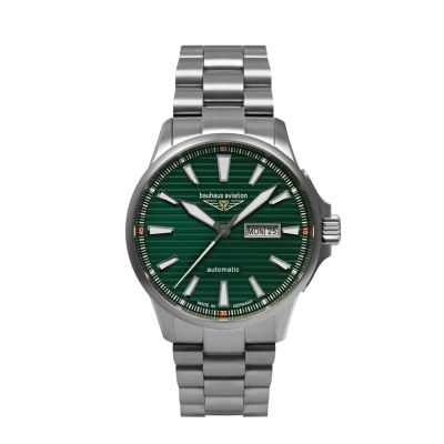 Bauhaus Aviation Titanium 2862M4 watch, 42mm