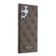 4. Guess 4G Metal Gold Logo case for Samsung Galaxy S24 Ultra - brown