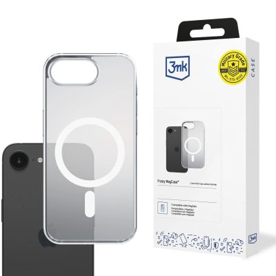 3mk Frosty MagCase for Apple iPhone 16E - white