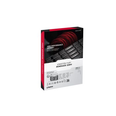 5. KINGSTON DDR4 8GB 3200MT/s CL16 DIMM FURY Renegade Black