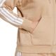 5. adidas Essentials 3-Stripes Full-Zip Fleece Hoodie W JX7706