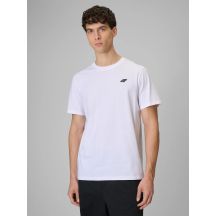 Men's regular plain T-shirt 4F 4FRMM00TTSHM4192-10S