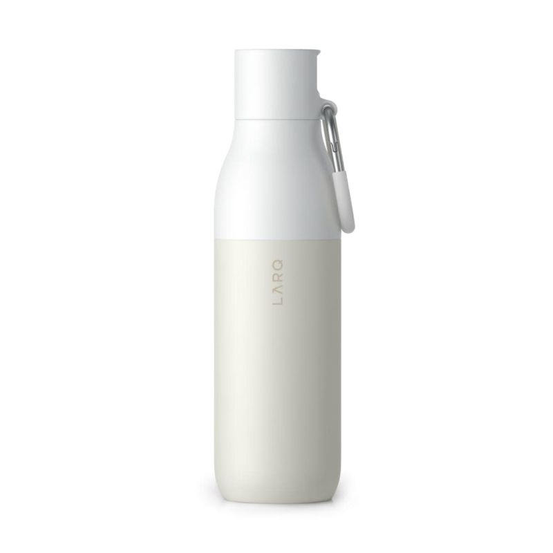 2. LARQ BFDGW074A Water Bottle Everyday Use, Fitness, Hiking 670 ml Stainless Steel White