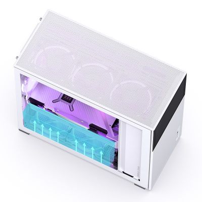 18. Jonsbo D41 MESH Screen computer case, white